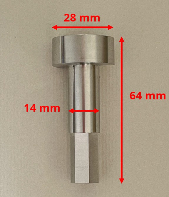 Spare part for freehanging parasols mechanism. Ikea Seglaro crank